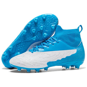 Chuteira de Campo de Futebol com Travas PrecisionFlex Conceito Shoes Azul 30 