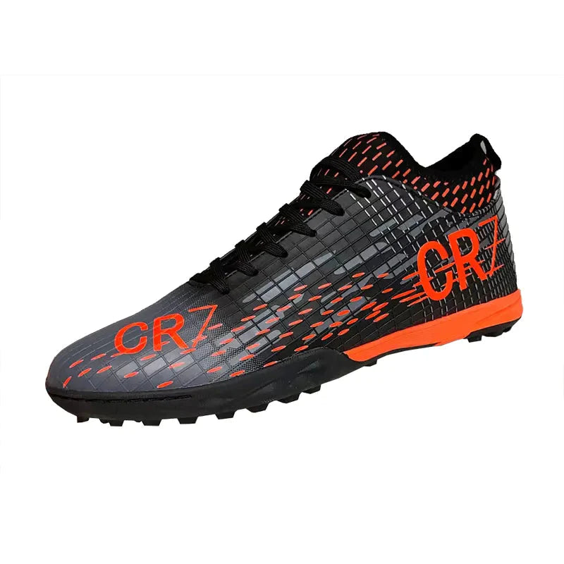 Chuteira Society Futsal CR7 CALÇADOS Conceito Shoes Laranja 34 