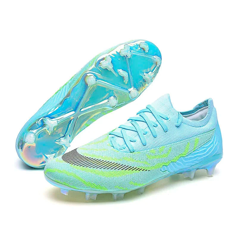 Chuteira Campo de Futebol Thunder CALÇADOS Conceito Shoes Verde 33 