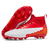 Chuteira de Campo de Futebol com Travas PrecisionFlex Conceito Shoes Vermelho 30 