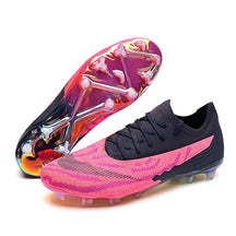 Chuteira Campo de Futebol Thunder CALÇADOS Conceito Shoes Rosa 33 